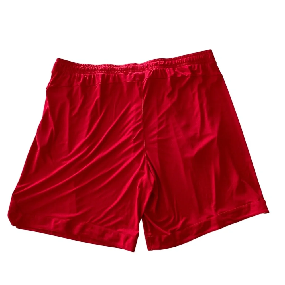 Puma Mens RTG Shiny Fabric Shorts Red DryCell Athletic10 